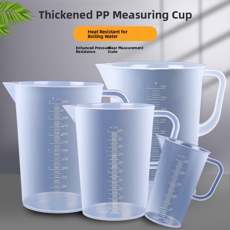 Kitchen Baking Containers - 6L プラスチック製オイル計量カップ 透明キッチンベーキング容器 スケール付き 自動車修理や料理用