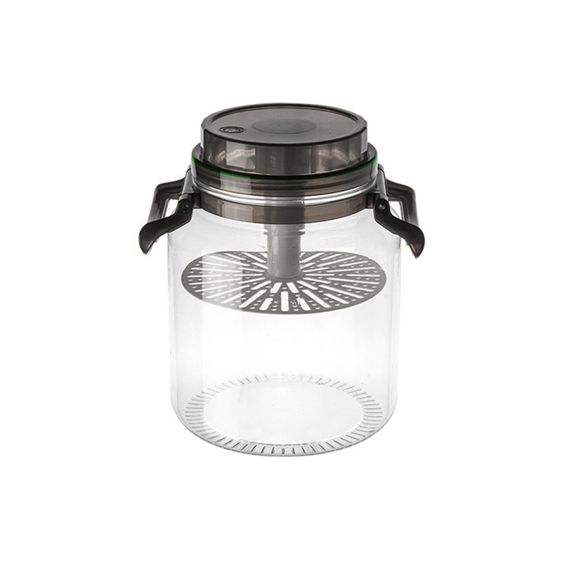 Kitchen Baking Pantry - ABFU-発酵容器ジャー気密丸型保存容器ハンドル付きベーキング醸造キッチンパントリーカウンタートップ食品保存容器