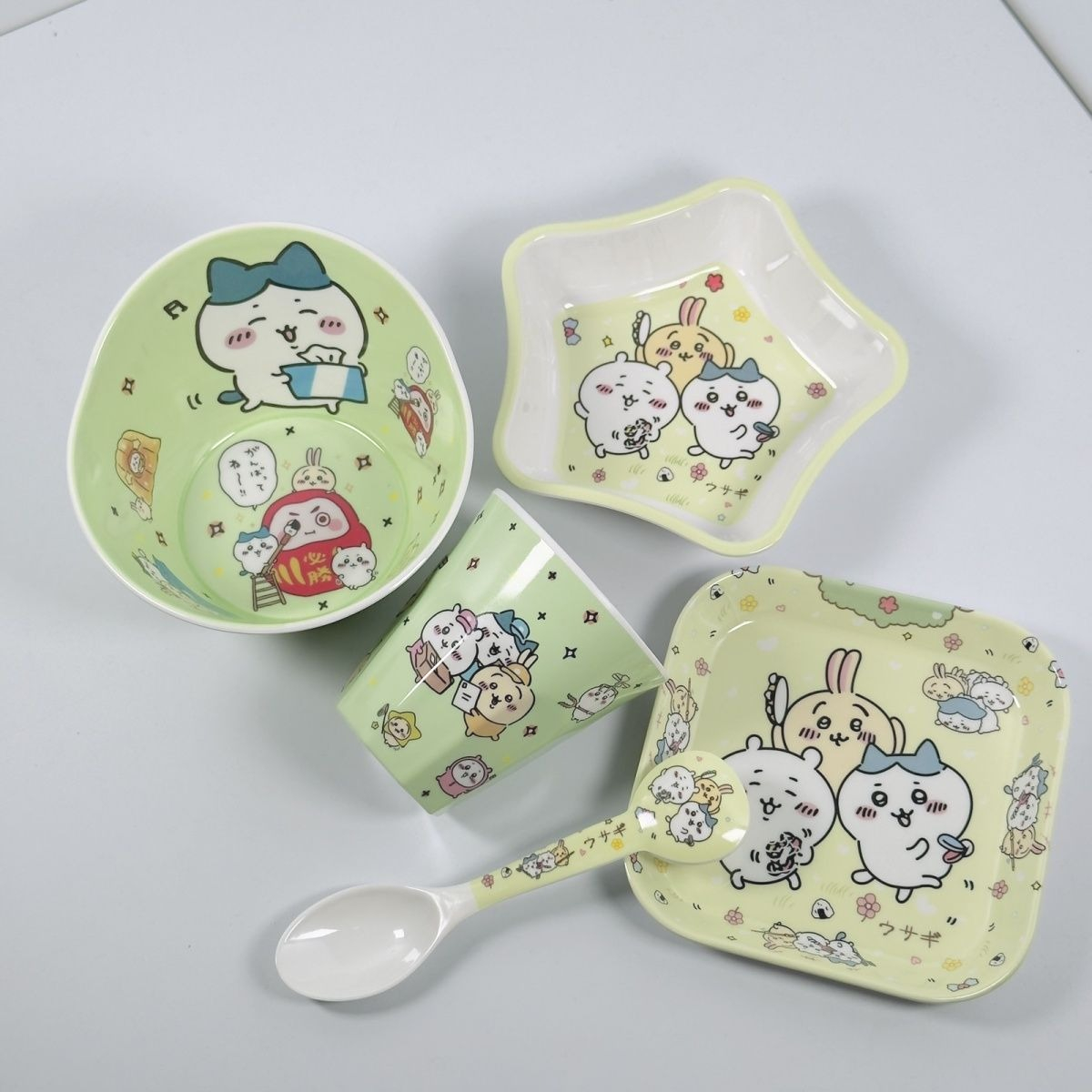 Kitchen Utensils - かわいいベビーボウル子供用メラミン家庭用食器漫画学生かわいい食器抗火傷耐久性