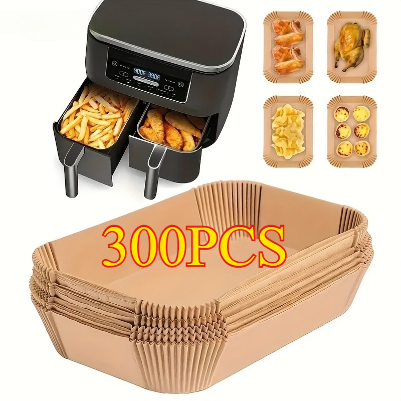 Kitchen Paper For Baking - 使い捨てエアフライヤー紙ノンスティックキッチンベーキングエアフライヤーマット耐油電子レンジバーベキューパッドベーキングペーパーライナーアクセサリー