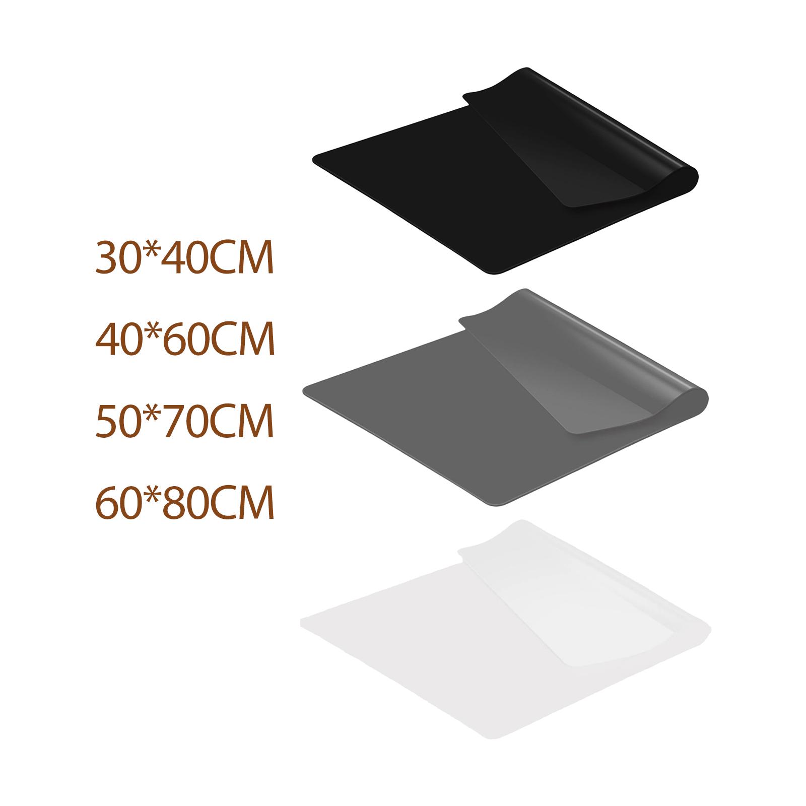 Kitchen Baking Counter - シリコンマットベーキングプレースマットロール折りたたみシリコンシートクラフトプロジェクト家庭用アパート新築祝いギフト