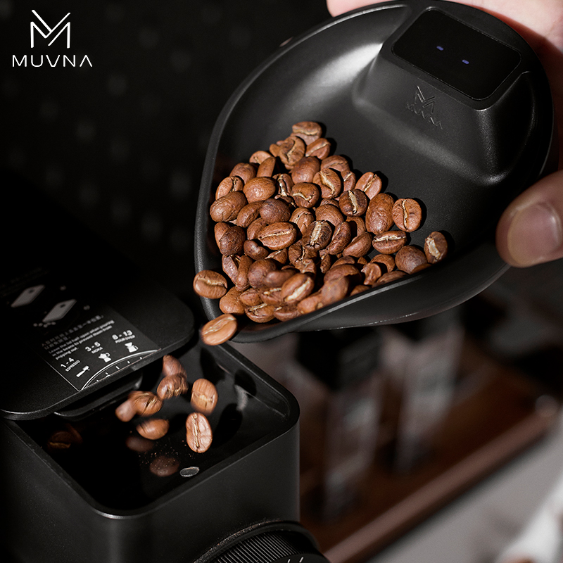 Kitchen Scale Precise - MUVNA デジタルコーヒー豆スケール、ABS エスプレッソスケール 0.1g 精密ミニコーヒースケールスプレーボトル、キッチンスケールコーヒーアクセサリー
