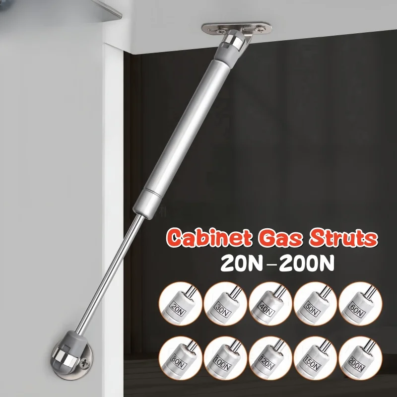Kitchen Baking Cabinet - 20N-200N 銅力キャビネットドアリフトサポートガスストラット油圧ヒンジキッチン食器棚ガススプリングヒンジ家具ハードウェア