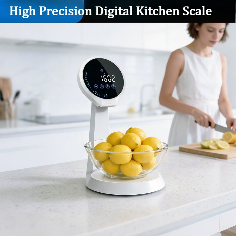 Kitchen Scale Precise - 高精度デジタルキッチンスケール、正確なグラム計量機能付き多機能フードベーキングスケール