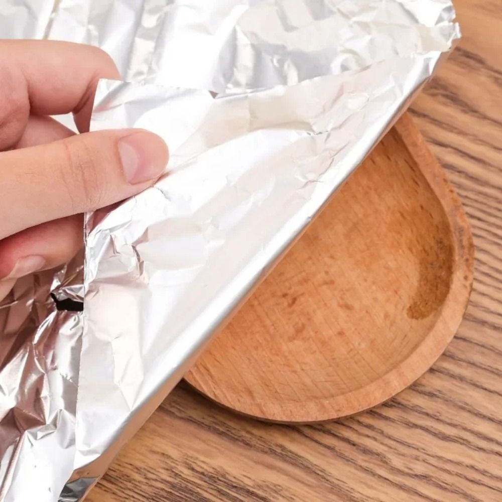 使い捨て錫箔紙キッチンベーキングアルミ箔ロール紙エアフライヤ - Kitchen Paper For Baking のレビューと価格