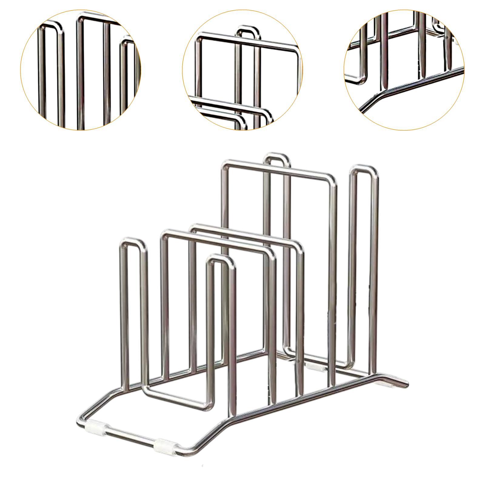 鍋蓋ホルダー ステンレス製ラック キッチンキャビネット用棚オ - Kitchen Cabinet Baking Organizer のレビューと価格