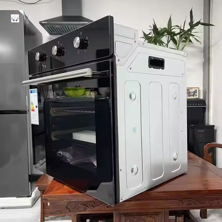 63L電気ビルトイン4機能ダブルオーブンキッチン家電ピザ電子 - Kitchen Baking Appliances のレビューと価格