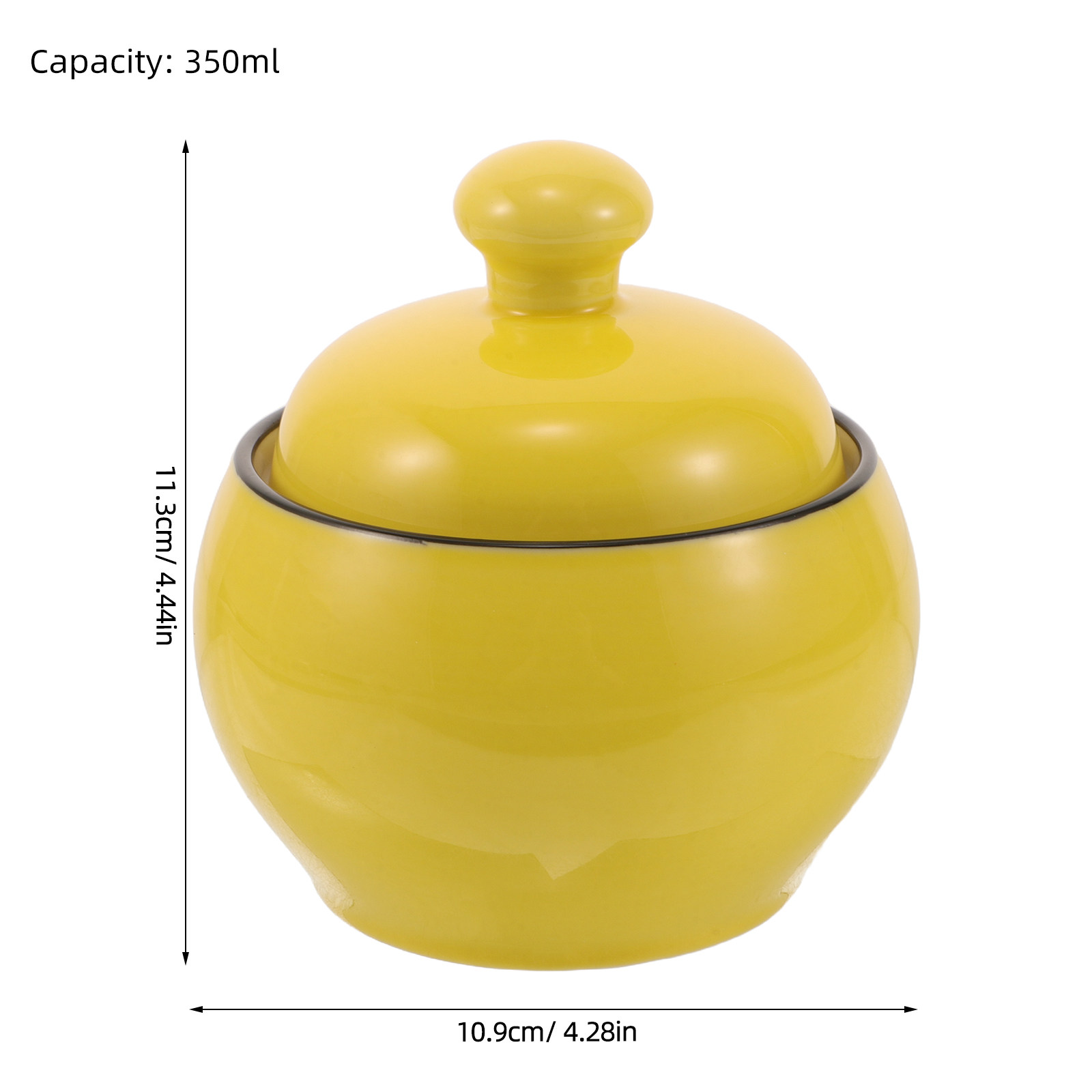 セラミック製シュガーポット ドラム型 ヴィンテージ保存容器  - Kitchen Baking Containers のレビューと価格