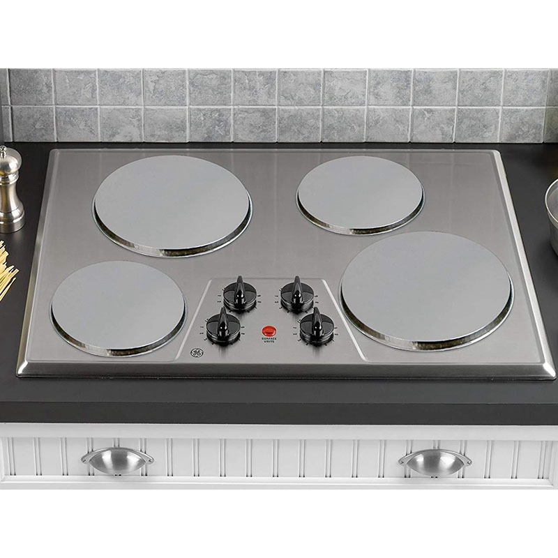 4 個のステンレス鋼ホブカバーストーブプレートトップクッカー - Kitchen Utensils のレビューと価格