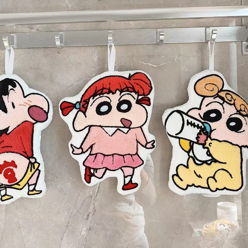かわいいクレヨンしんちゃん漫画かわいいハンドタオル吸水性コー - Kitchen Utensils のレビューと価格