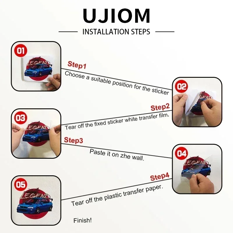 UJIOM フリーレン ファーン ミラー ウォール ステッカ - Kitchen Baking Cabinet のレビューと価格
