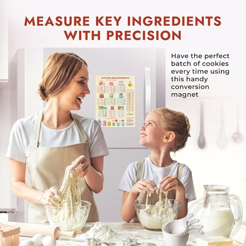キッチン変換チャート マグネットメトリッククッキングチャート - Kitchen Baking Conversion Chart のレビューと価格