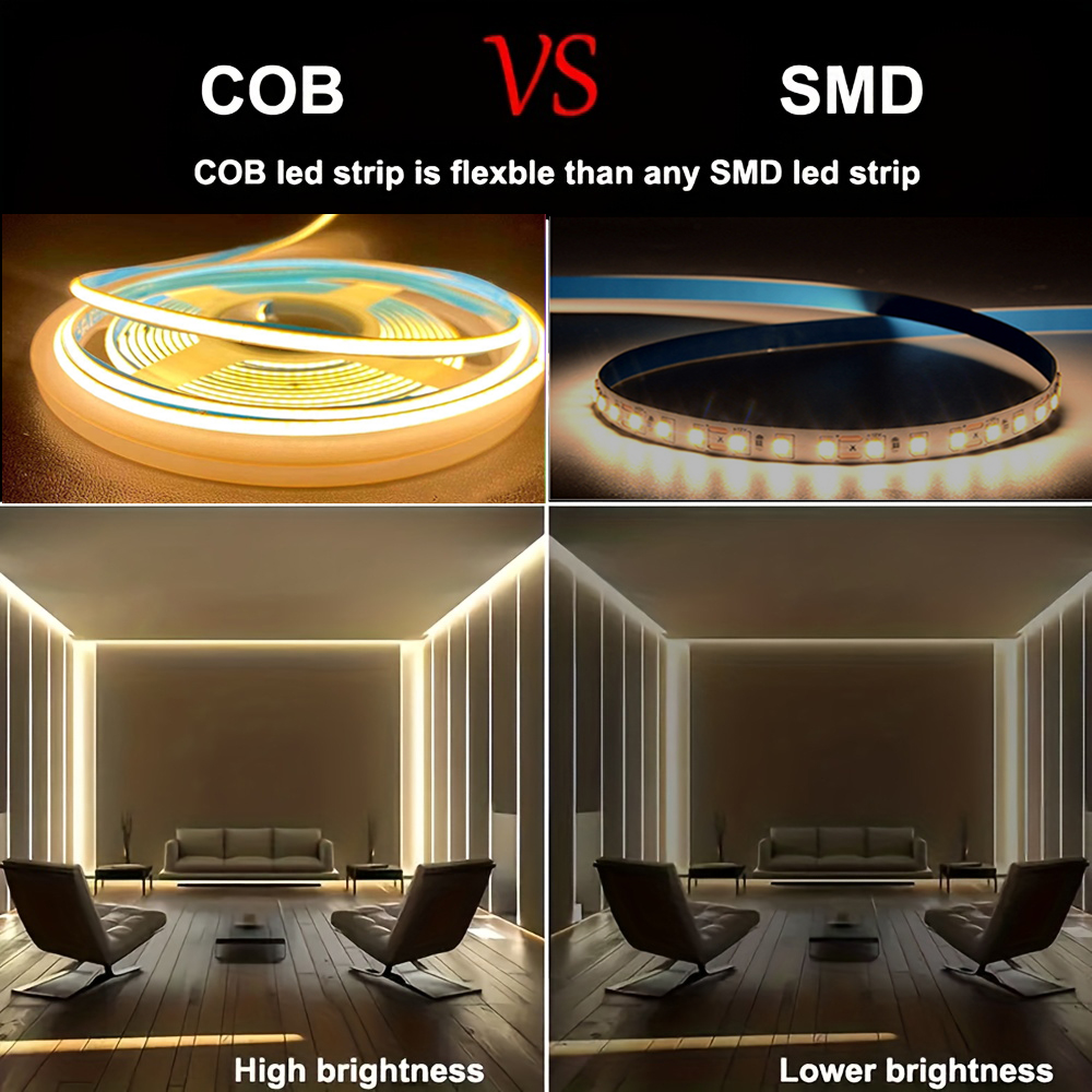 3mm超薄型LED COBストリップUSB 5Vフレキシブル - Kitchen Baking Cabinet のレビューと価格