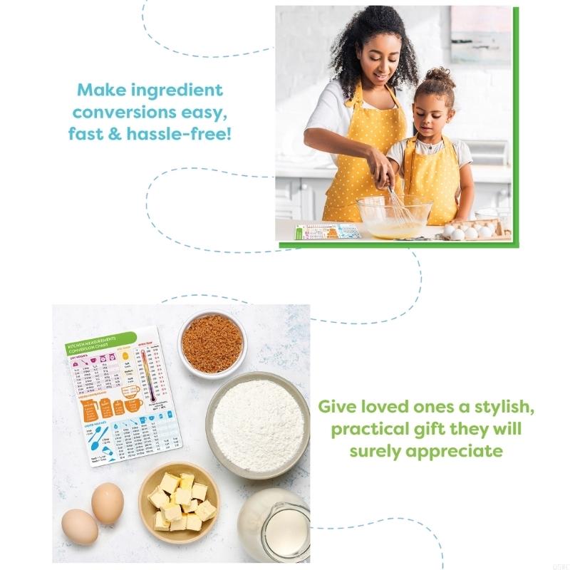 レストランキッチン換算表マグネットベーキングツール調理測定ツ - Kitchen Baking Conversion Chart のレビューと価格