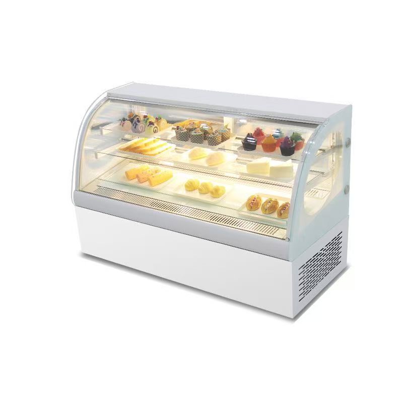 業務用カウンタートップステンレス製食品陳列棚、断熱ケーキガラ - Kitchen Baking Cabinet のレビューと価格