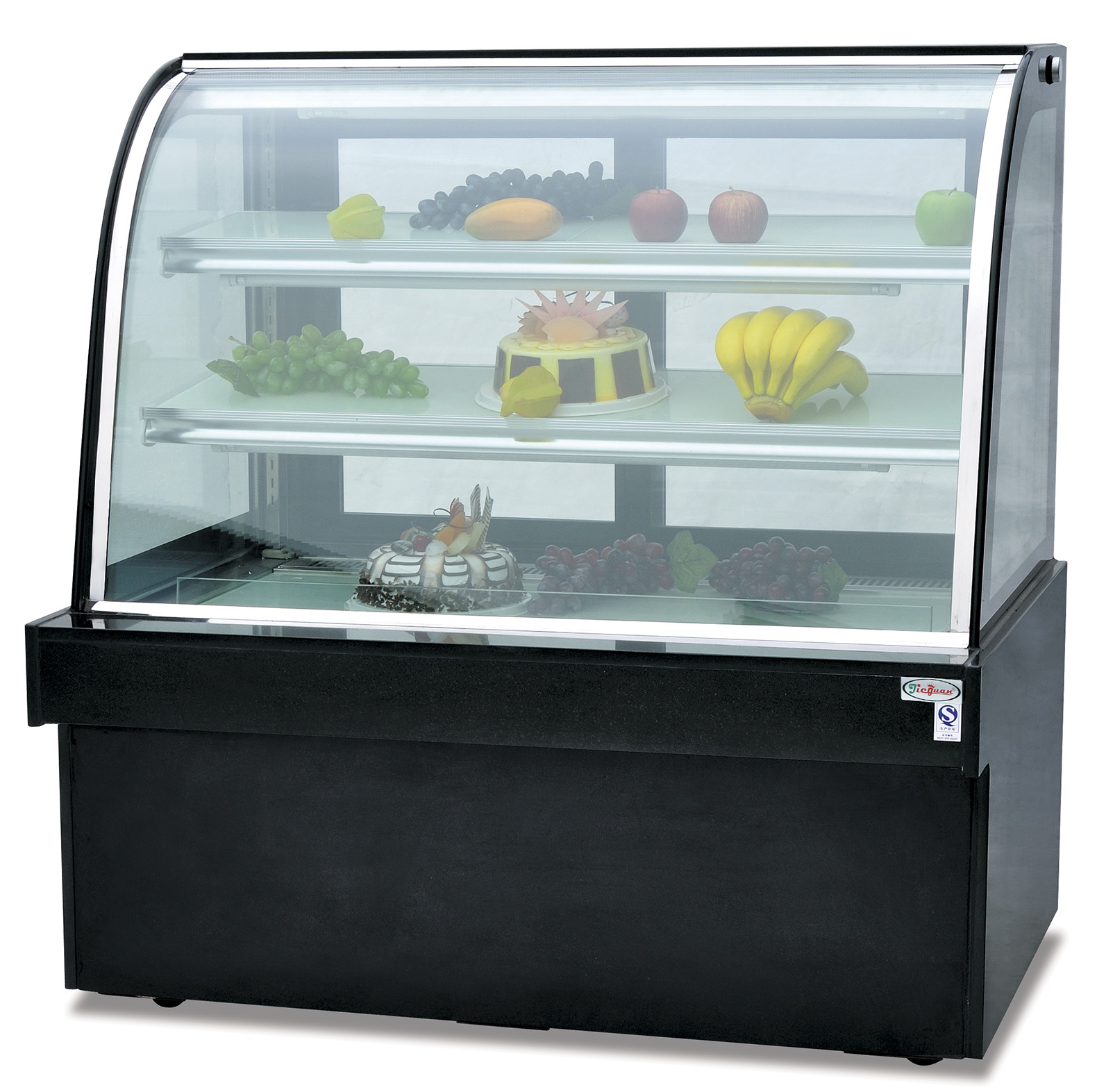 業務用カウンタートップステンレス製食品陳列棚、断熱ケーキガラ - Kitchen Baking Cabinet のレビューと価格