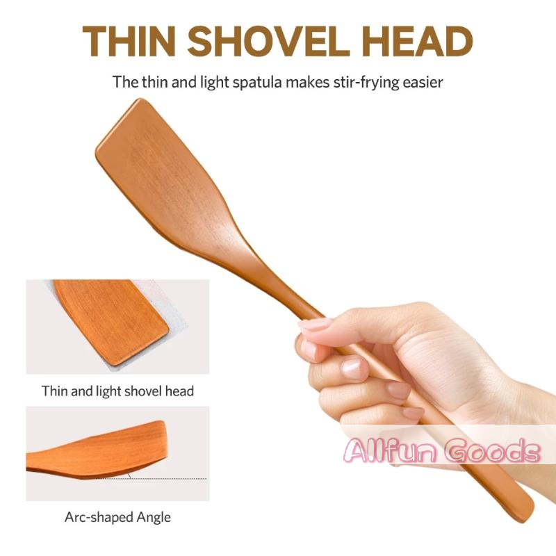 [TG835] キッチン用品 ノンスティック木製スパチュラ  - Kitchen Baking Appliances のレビューと価格