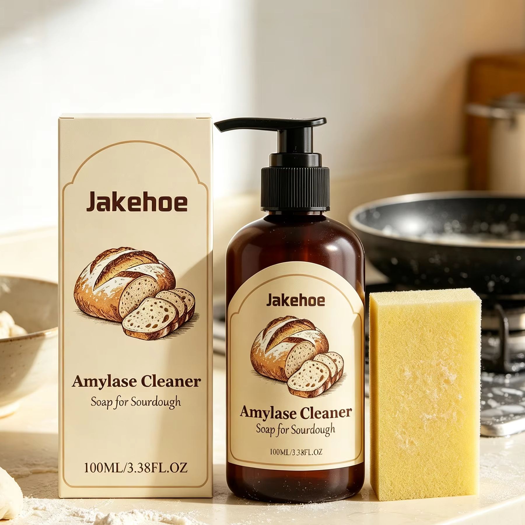 ジェイクホー アミラーゼ クリーナーソープ サワーードウ 速 - Kitchen Baking Mess のレビューと価格
