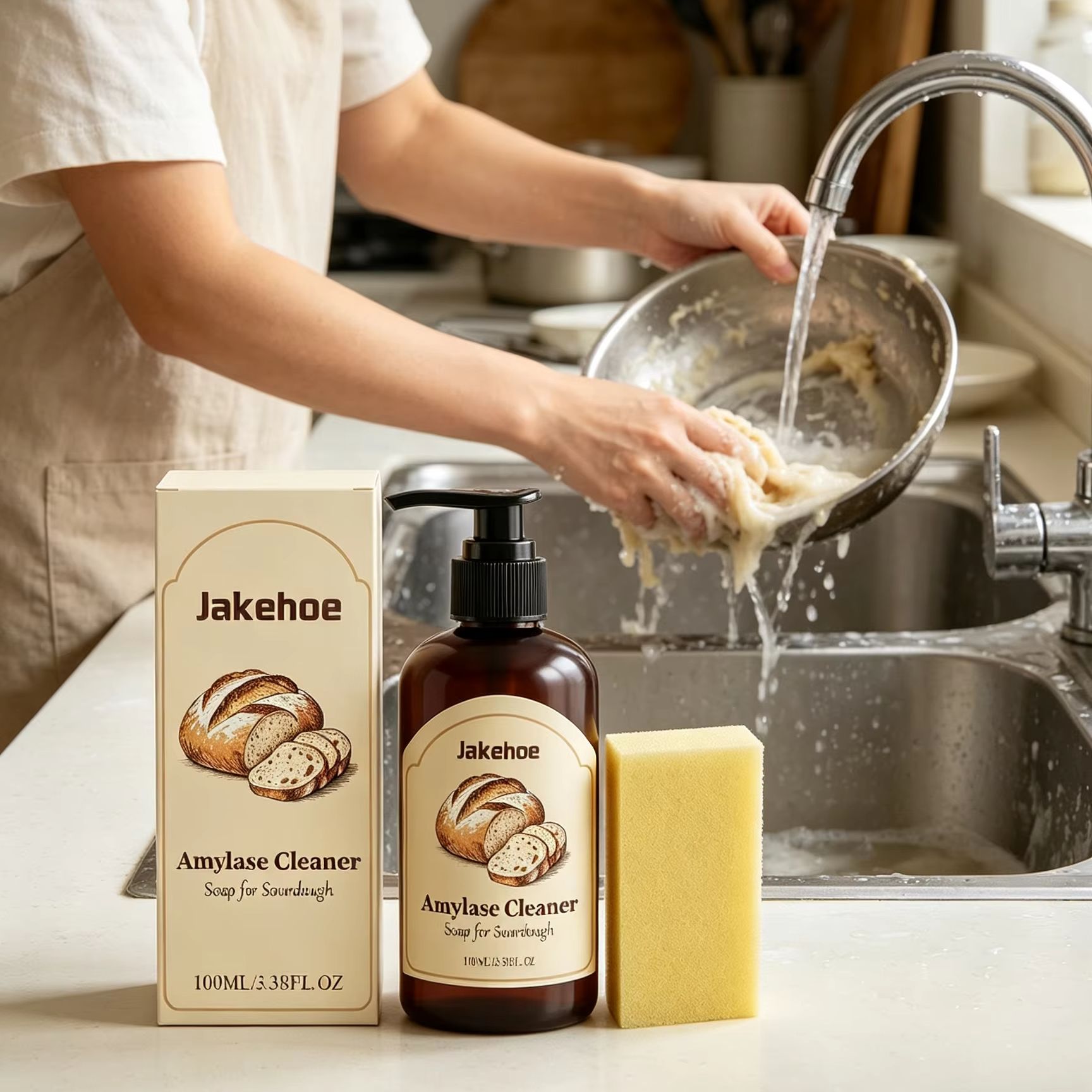 ジェイクホー アミラーゼ クリーナーソープ サワーードウ 速 - Kitchen Baking Mess のレビューと価格