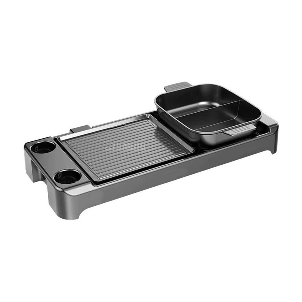 電気バーベキューホットポットストーブデュアルフレーバー調理鍋 - Kitchen Baking Appliances のレビューと価格
