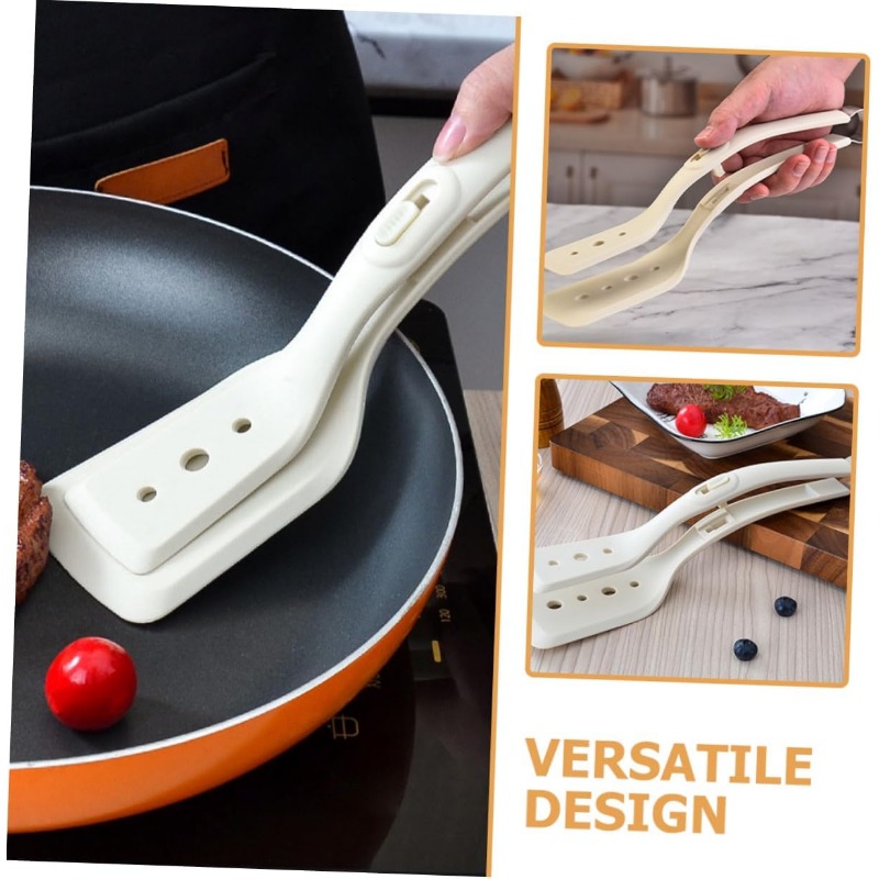 多機能2in1シリコンクランプスパチュラ、オムレツスパチュラ - Kitchen Baking Appliances のレビューと価格
