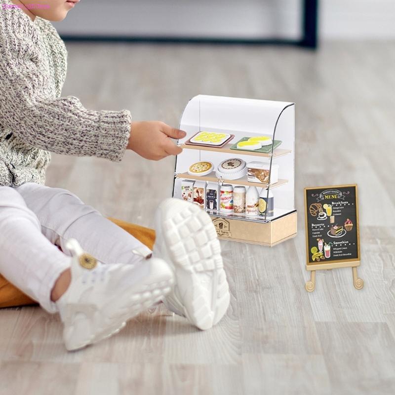 D0JC ドールハウス ベーカリーディスプレイキャビネット  - Kitchen Set Bakery のレビューと価格