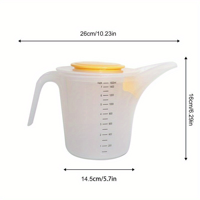 1500 ミリリットルキッチンベーキングミキシングカップ液体 - Kitchen Baking Containers のレビューと価格