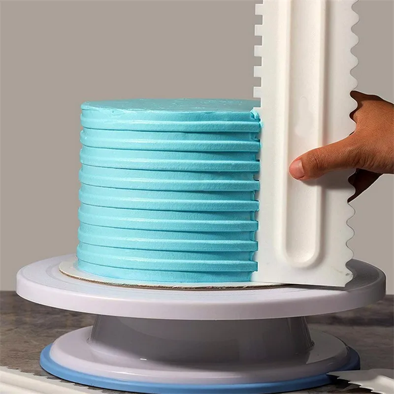 ケーキスクレーパースパチュラデコレーション DIY ツールベ - Kitchen Set Bakery のレビューと価格