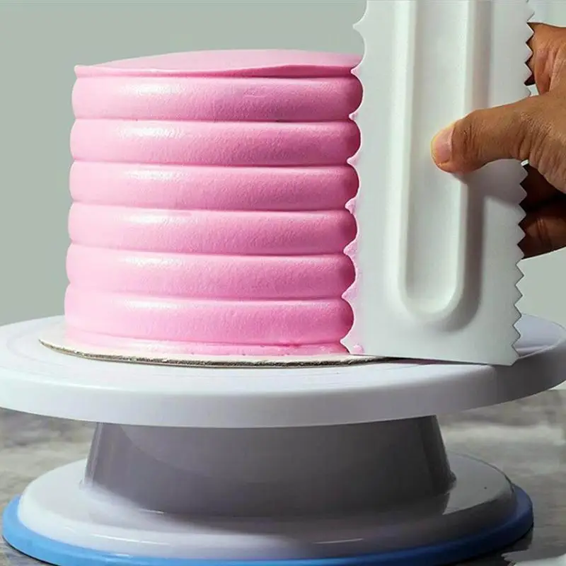 ケーキスクレーパースパチュラデコレーション DIY ツールベ - Kitchen Set Bakery のレビューと価格
