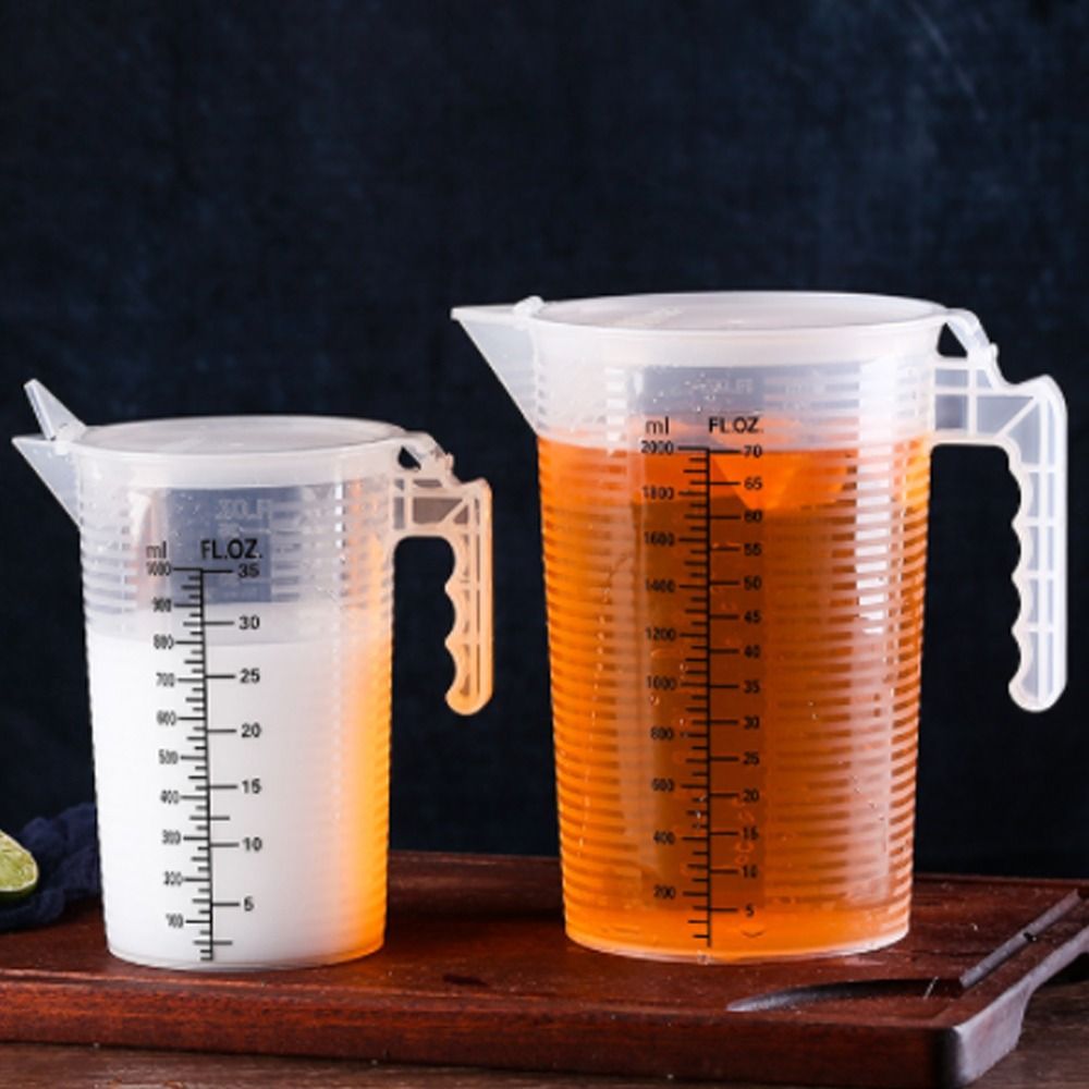 プラスチック製食品測定カップ,100/250/500 ml, - Kitchen Baking Containers のレビューと価格