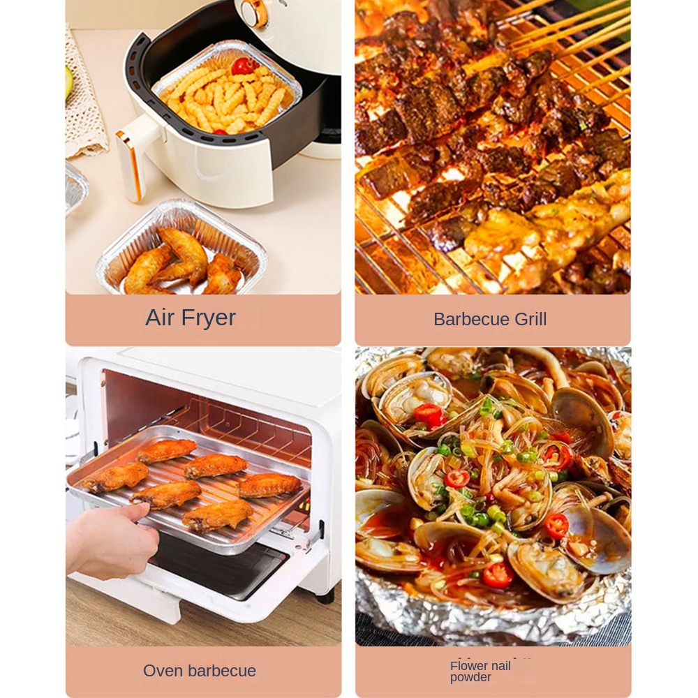 エアフライヤー、キッチン用品、食品容器、スクエアオーブン、バ - Kitchen Baking Containers のレビューと価格