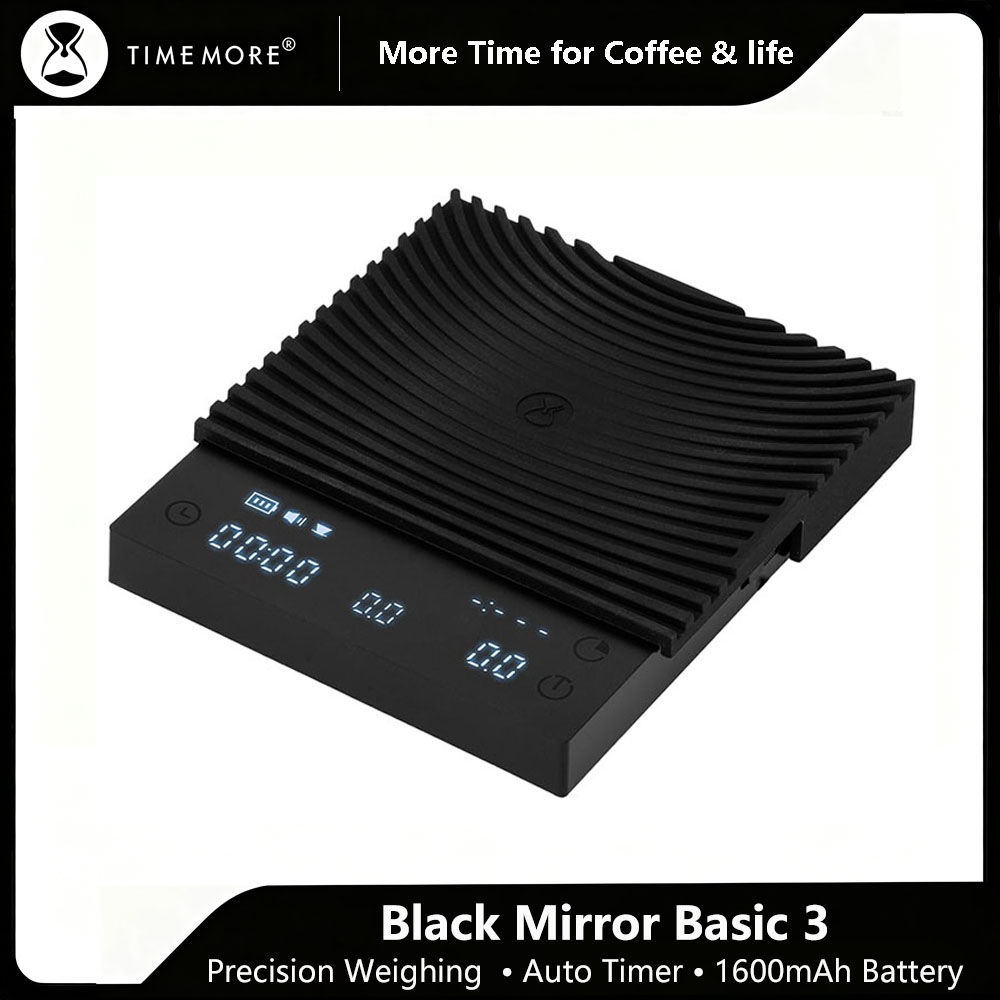 TIMEMORE ブラックミラーミニ 0.1 グラム精密ポケ - Kitchen Scale Precise のレビューと価格