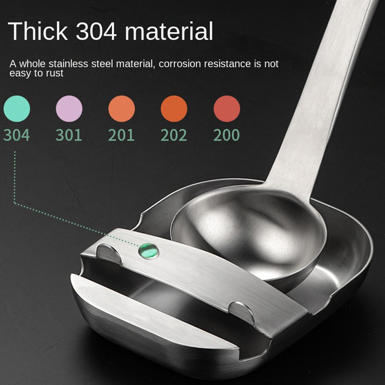 スプーンレスト自立式調理器具蓋ラックキッチンレードルレスト家 - Kitchen Baking Counter のレビューと価格