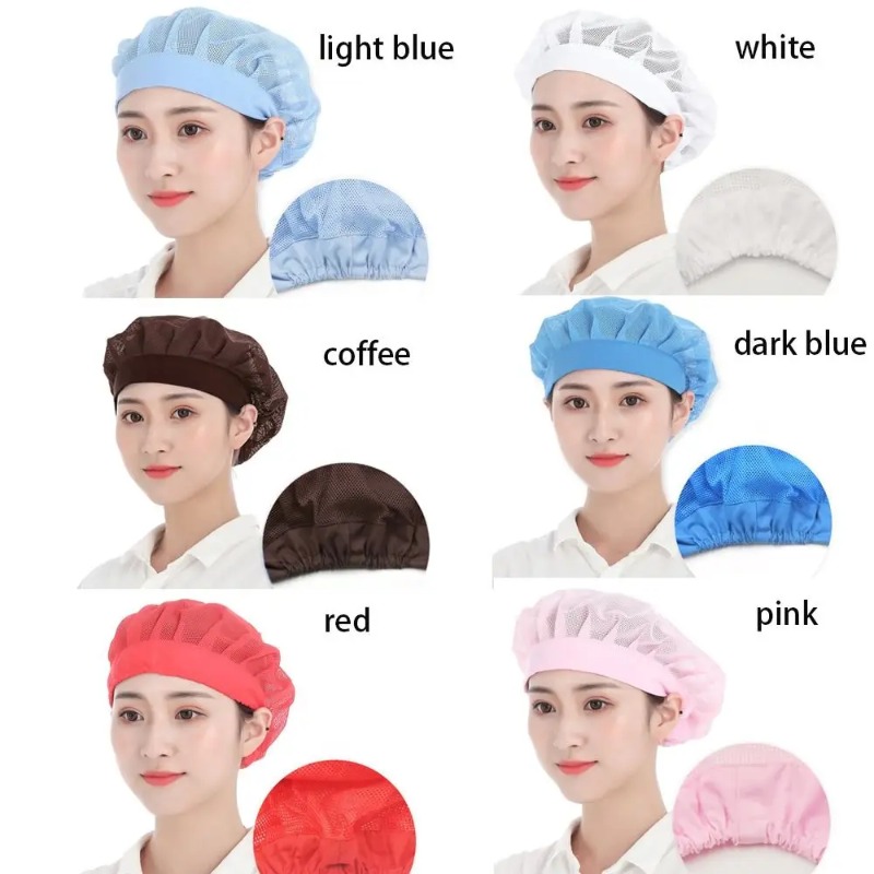 プロ仕様のおしゃれなシェフハットヘアネットセット、ケータリン - Kitchen Set Bakery のレビューと価格