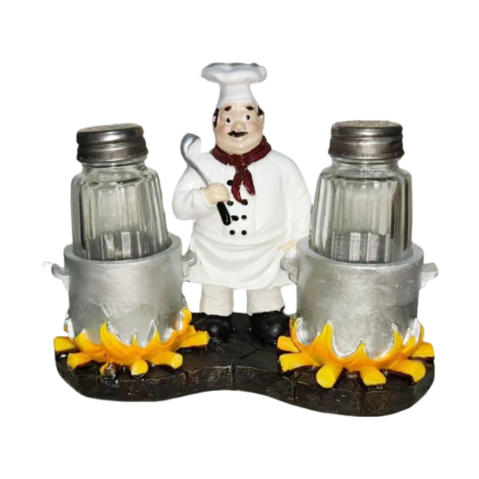 ペッパーシェイカーセットホルダー樹脂製詰め替え可能な装飾シェ - Kitchen Set Bakery のレビューと価格